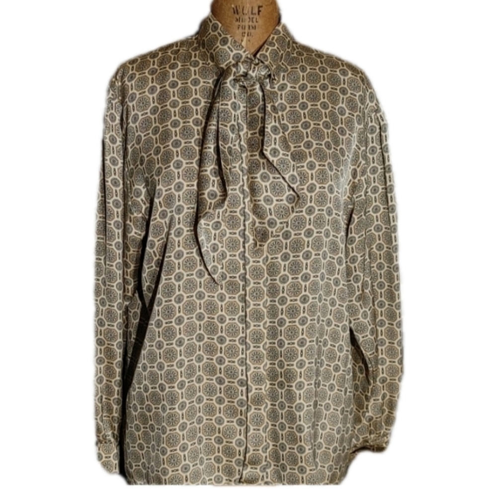Vintage Jaeger Poly blouse